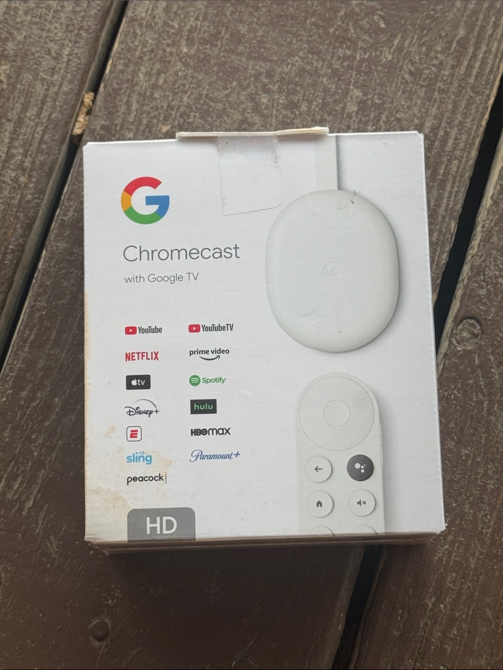 Google Chromecast with Google TV - Snow
